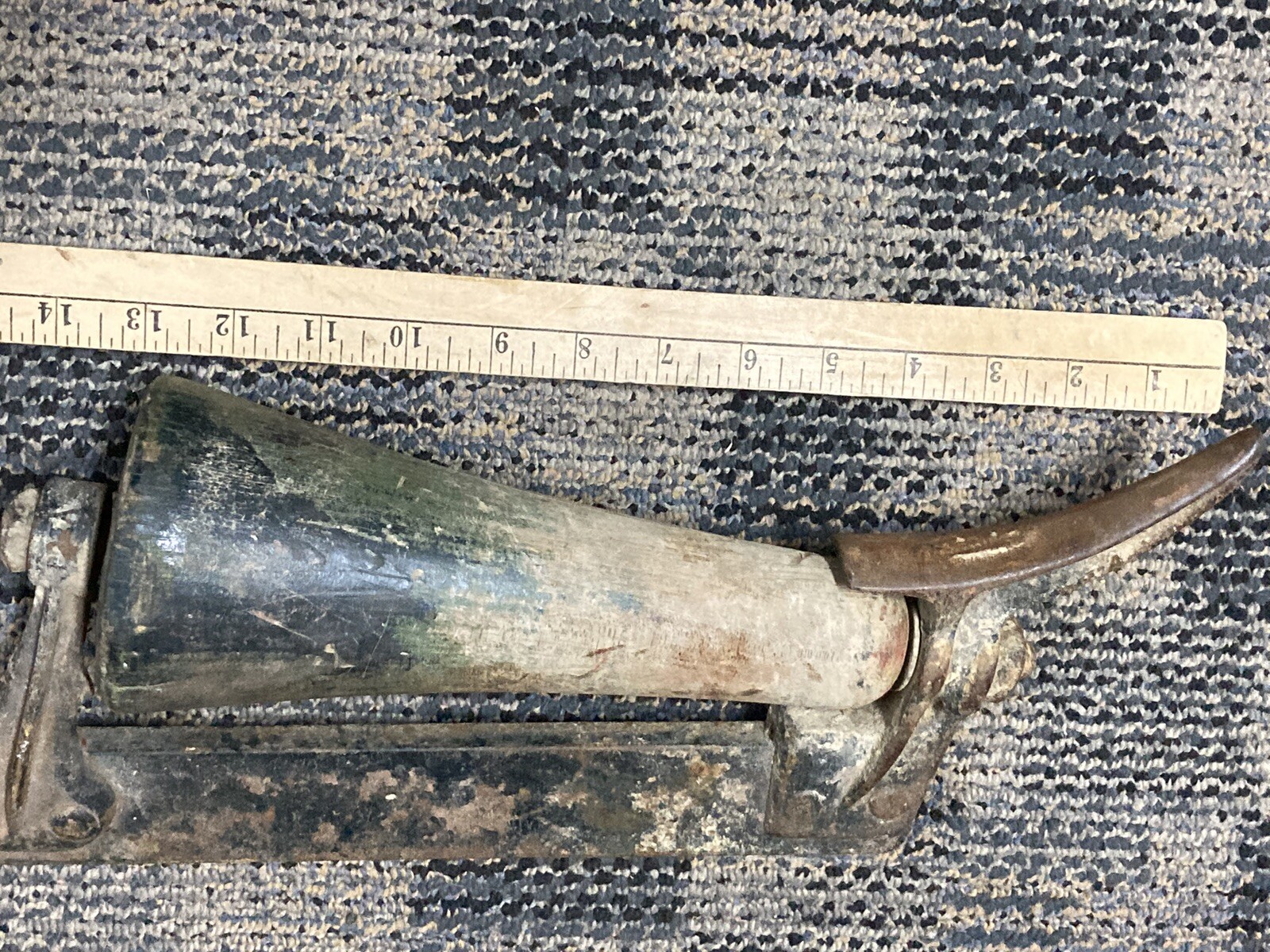 ANTIQUE HORSE DRAWN POTATO DIGGER FARM IMPLEMENT WEED LIFTER old John Deere