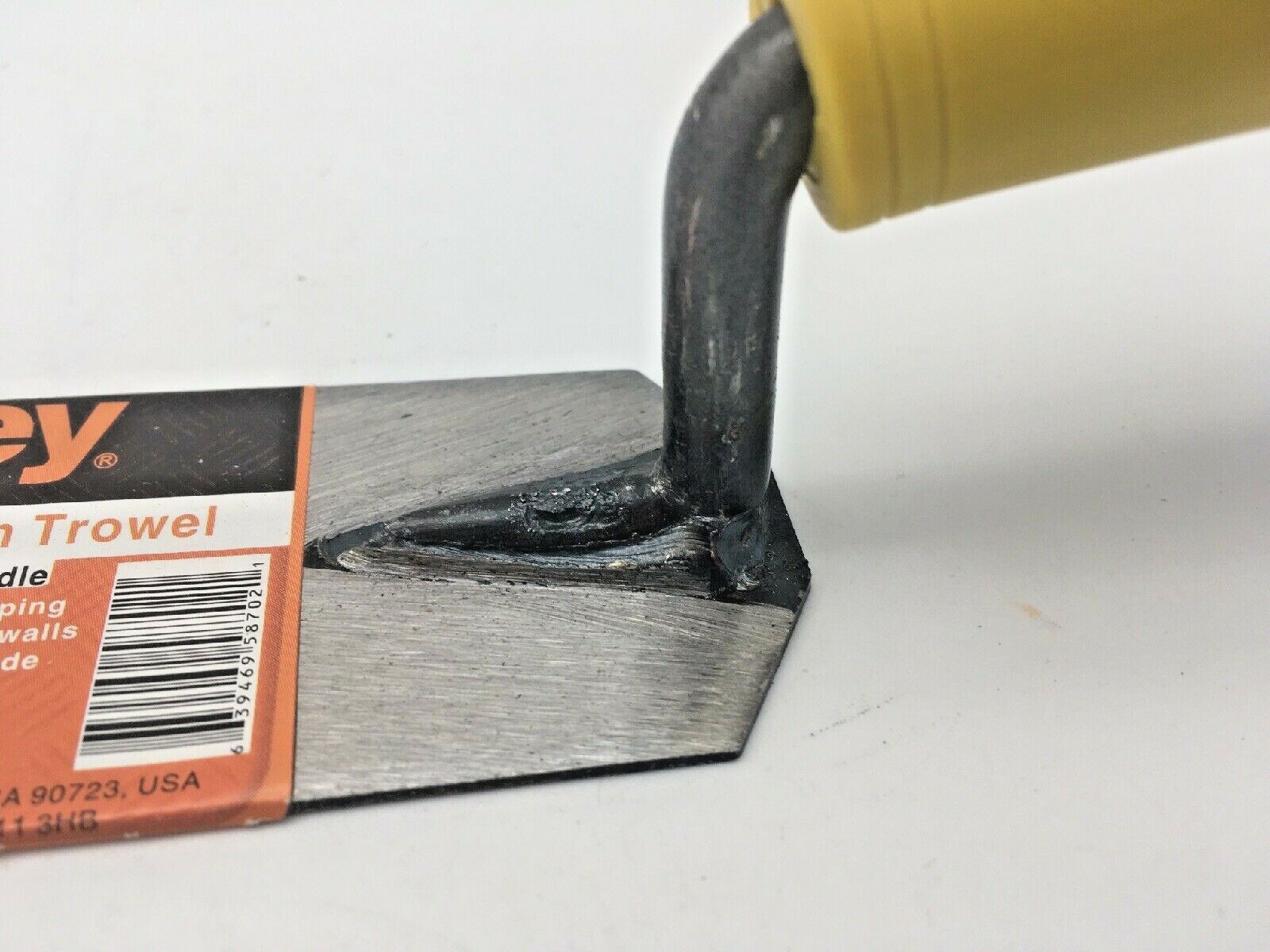 1-1/2” X 5” Margin Trowel Soft-Touch Plastic Handle