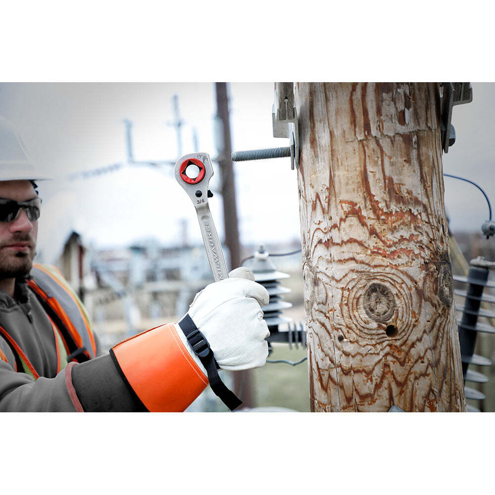 Milwaukee 48-22-9216 Lineman's 5-in-1 Ratcheting Wrench