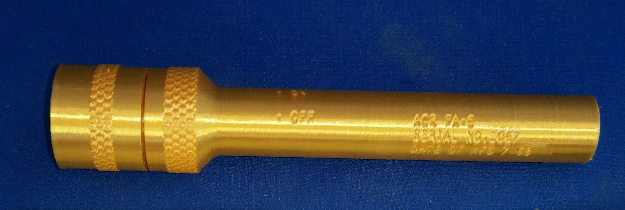 Functional Apollo 11 Flashlight Plastic Replica