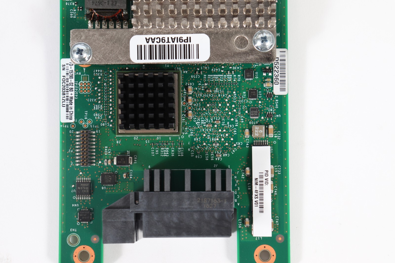 Cisco NIM-4FXS 4 Port Network Interface Module ISR 4000