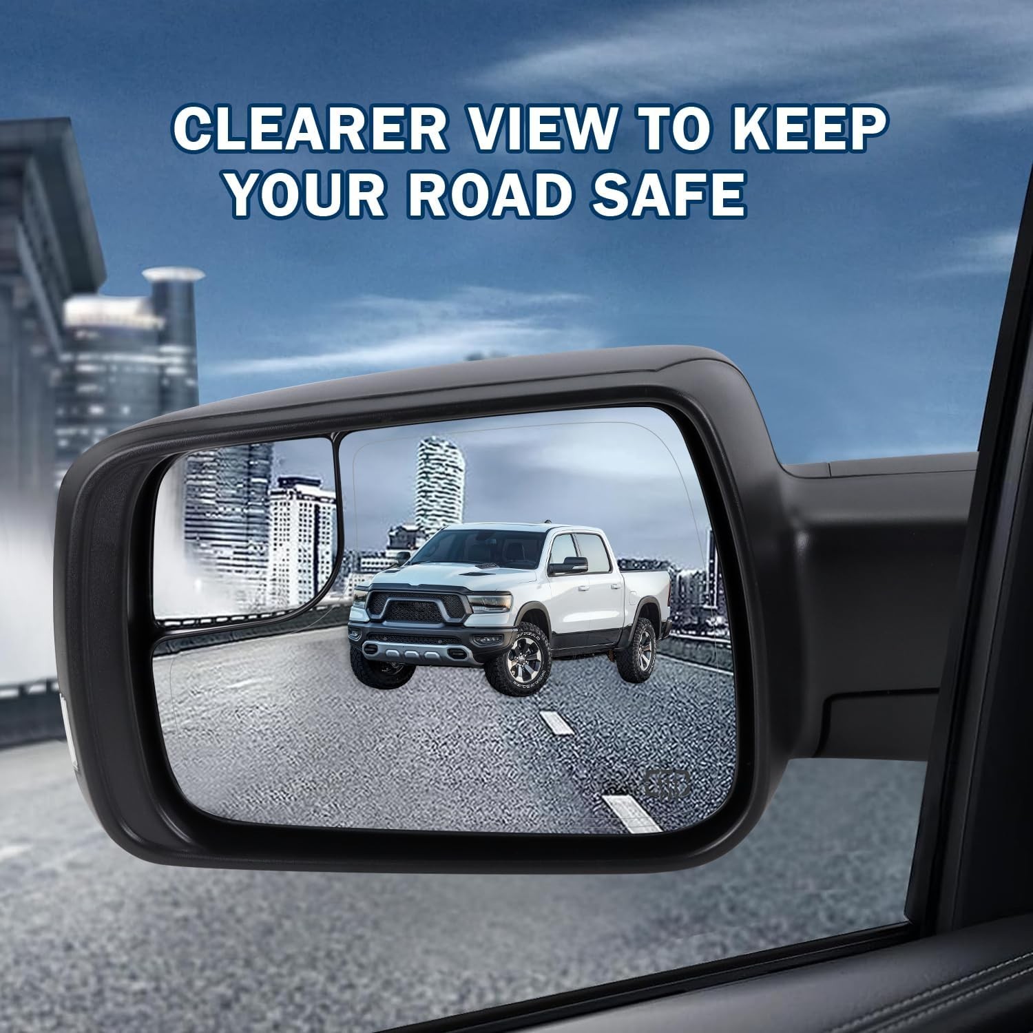 Left Driver Side Mirror Compatible With 2019 2020 2021 2022 2023 2024 2025 Ram 1