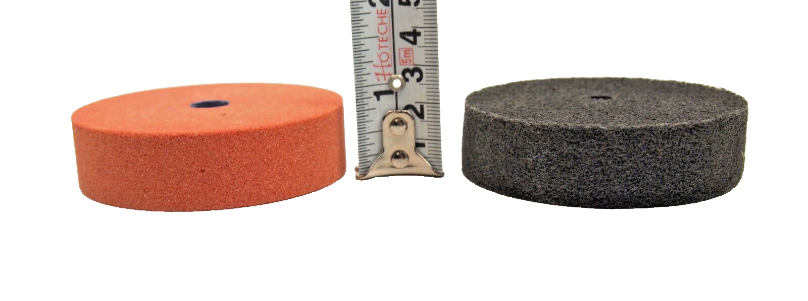 Hoteche 2pc 3" Grinding Polishing Wheel Set For 3" Mini Bench Grinder 550956