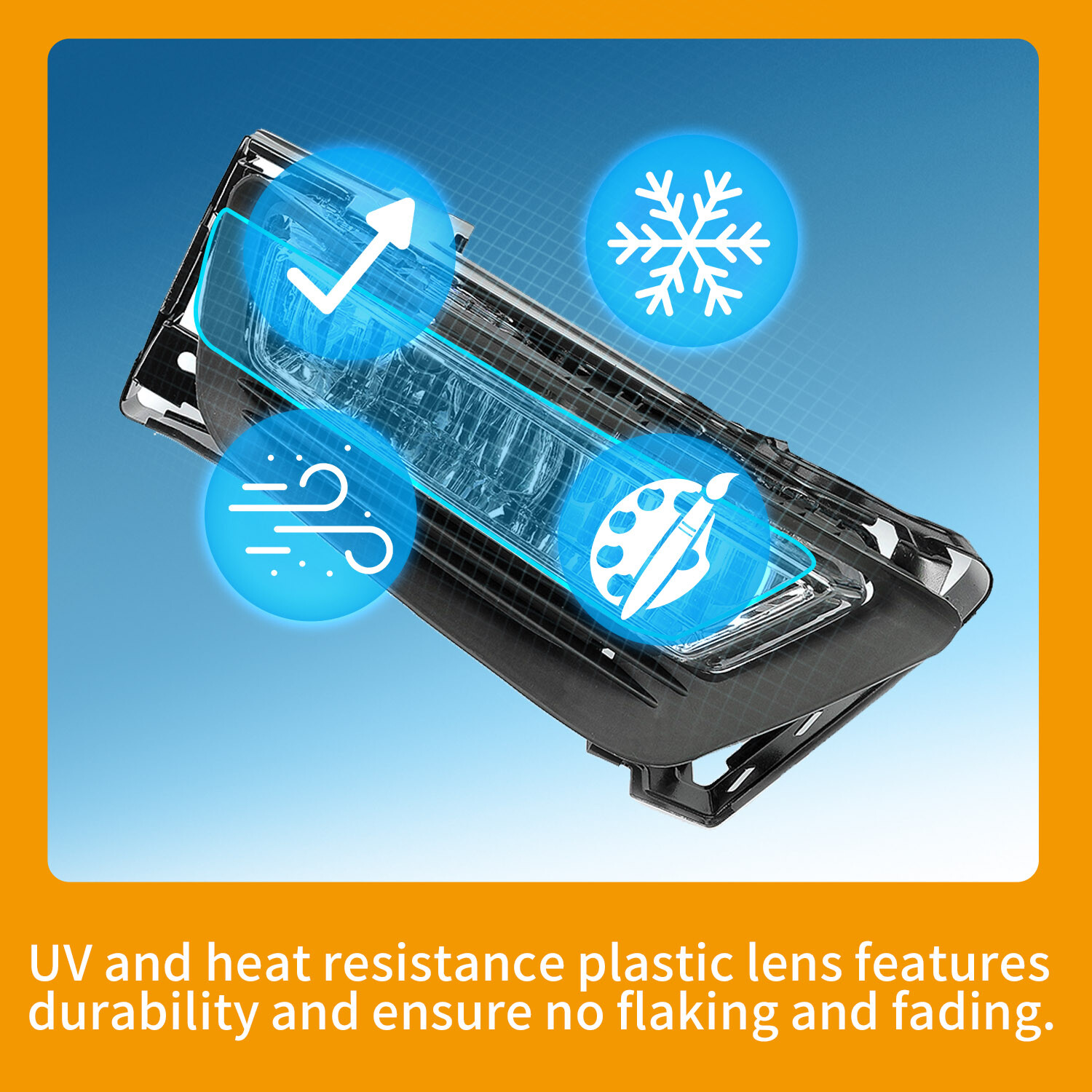 Fit For 2013 2014 2015 Honda Accord Sedan Clear Front Bumper Fog Lights W/ Bulbs