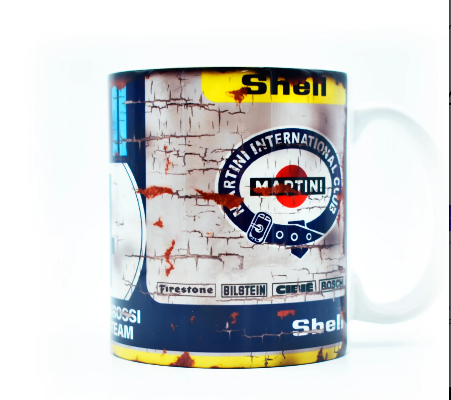 Porsche 936 Spyder Martini & Rossi Racing Coffee Tea Mug