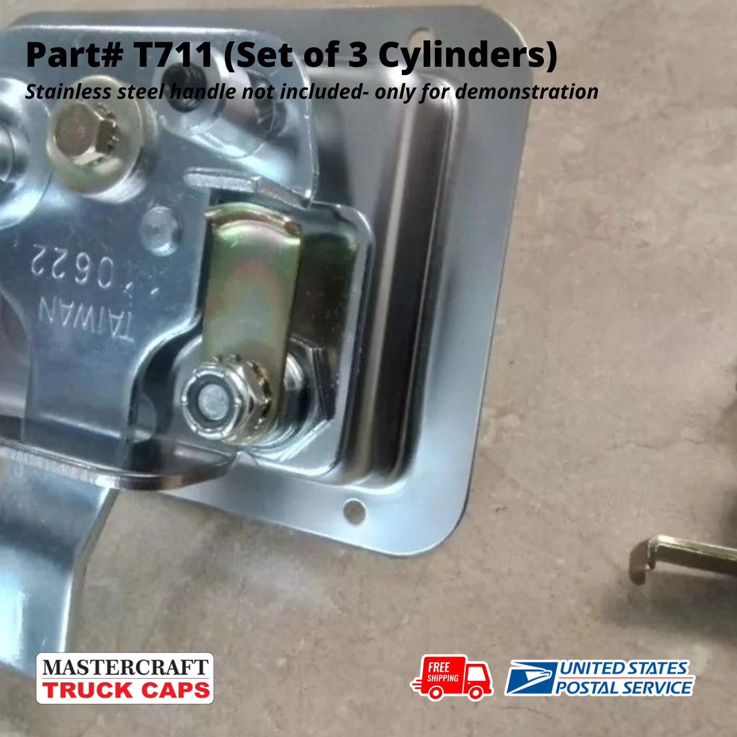 Contractor Cap Lock Cylinder LEER DCC ARE DCU Lock Cylinder T711 set of 3