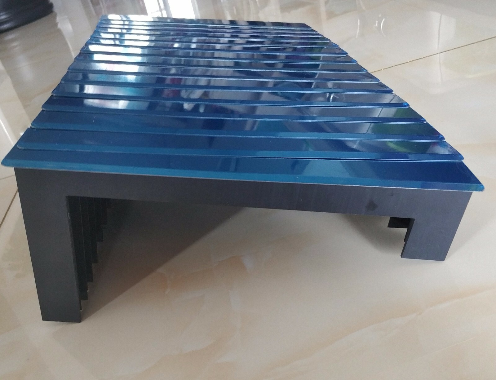 PM1228 lathe stainless steel armored protection cover,width 240 mm x Lmax 600 mm