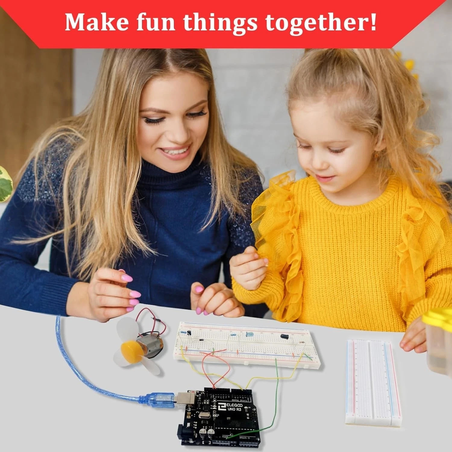 Breadboard, 6PCS Bread Board, Breadboard Kit Includes 2PCS 830 Point + 4PCS 400