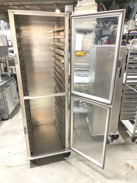 Bakery Food Aluminum Cabinet/ Lockwood CA72-RR18-R /NSF/ 18 Full-Sheet Pan