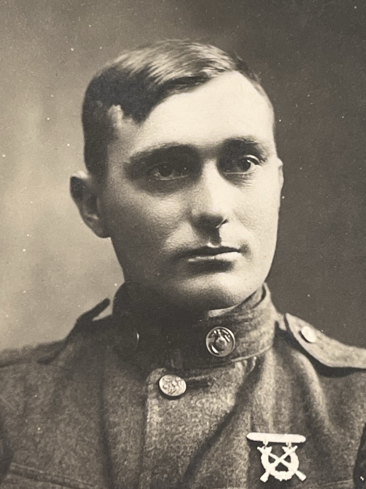 WWI USMC Marine Studio Photo RPPC