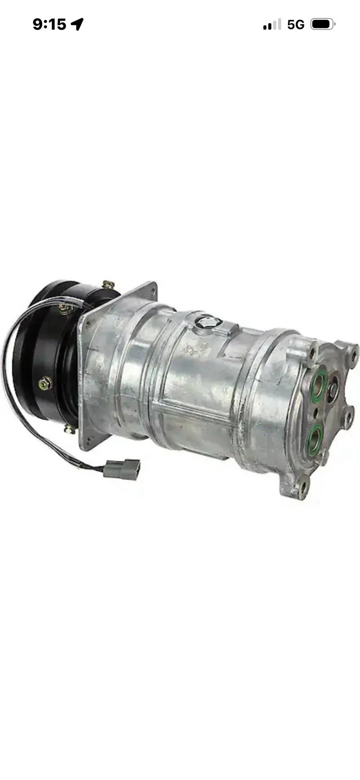 Four Seasons 58096 New GM A6 Compressor w/ Clutch F5