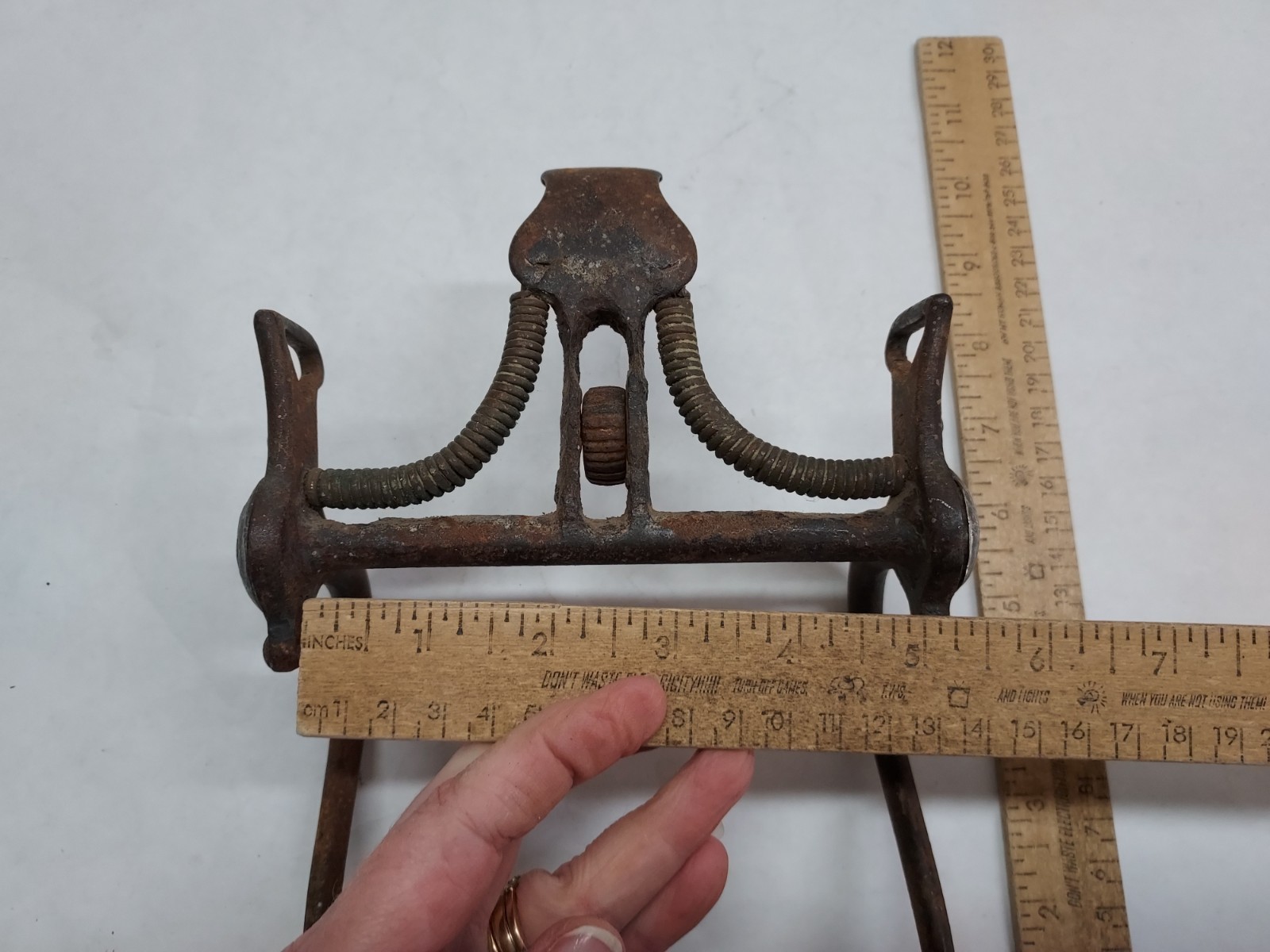 Western Cowboy SPADE HORSE BIT - HOME MADE - AS IS - listing #226267