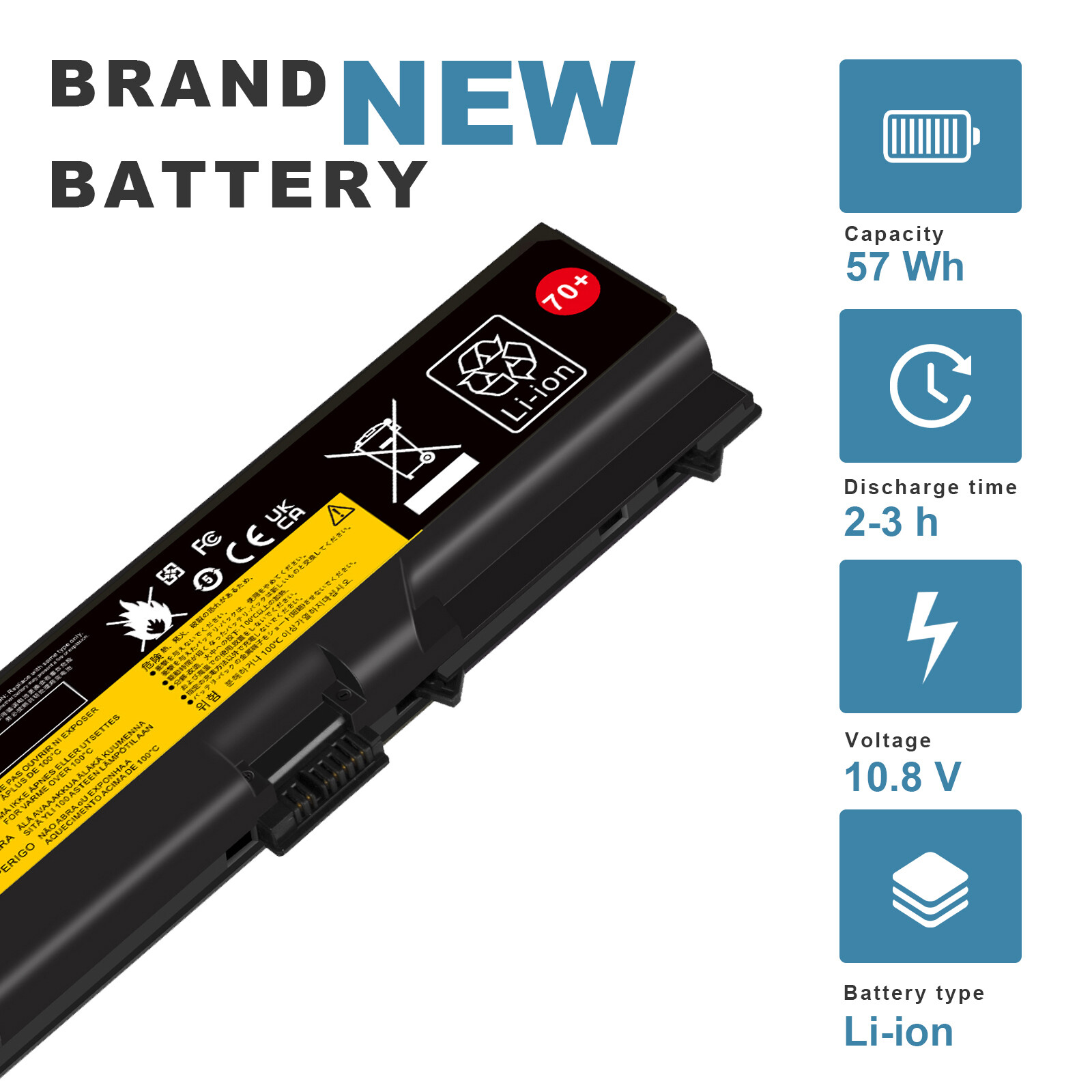 Lot 70+ Battery For Lenovo ThinkPad T430 T530 L430 L530 W530 0A36303 45N1001