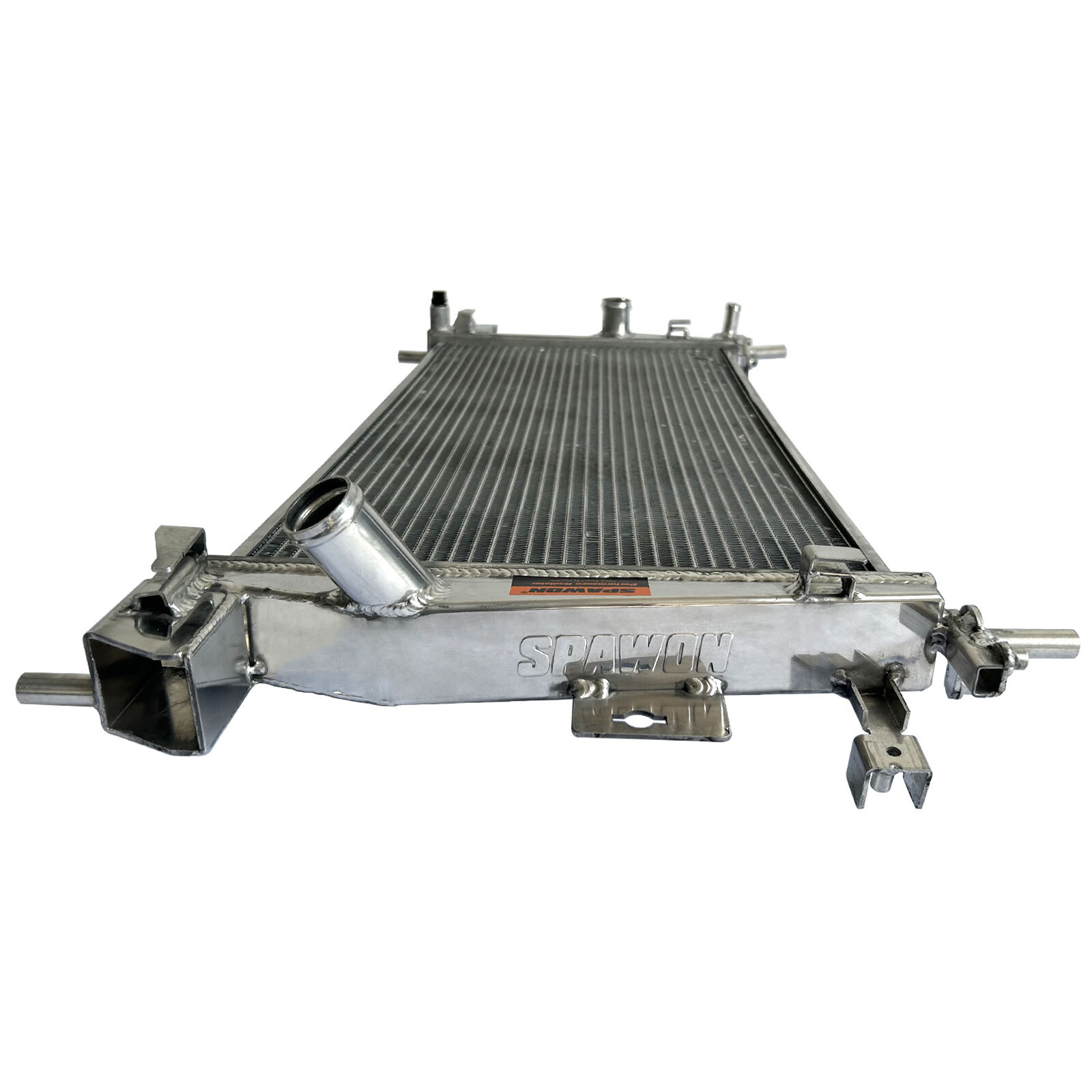 MT SPAWON For Ford Focus Titanium S SE 2.0L L4 2012-2018 2Row Aluminum Radiator