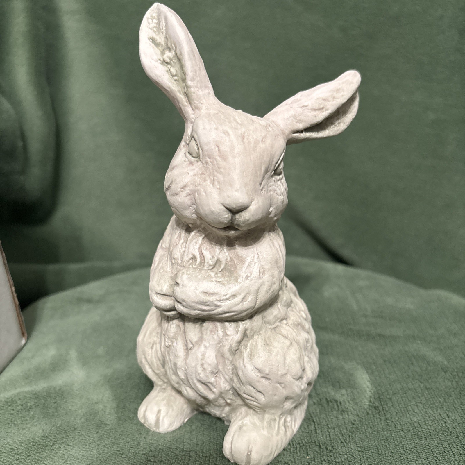 Russ Berrie & Co Nature’s Garden Standing Ceramic 7 In Bunny Figurine 17281