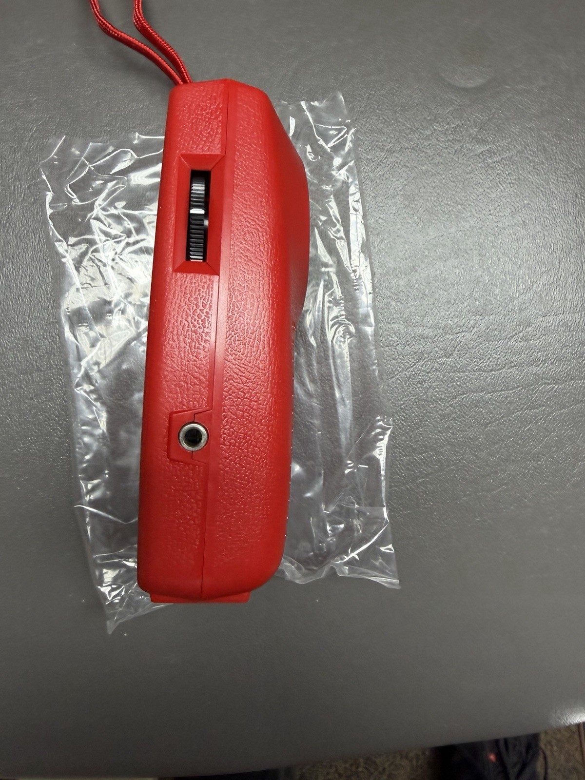 Vintage Panasonic R-1052 Red Portable AM Radio NEW In Box Complete w/Paperwork