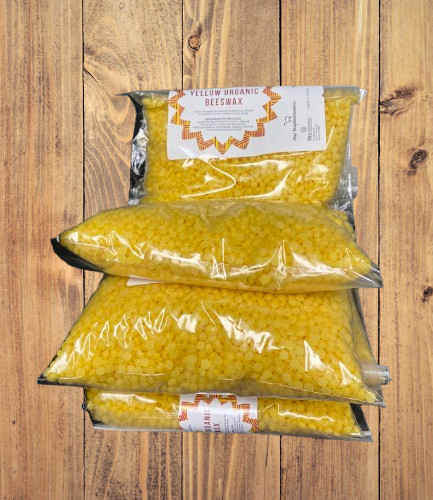 Yellow Beeswax Pellets, 100% Pure Natural Organic For Soap, Candle Making,