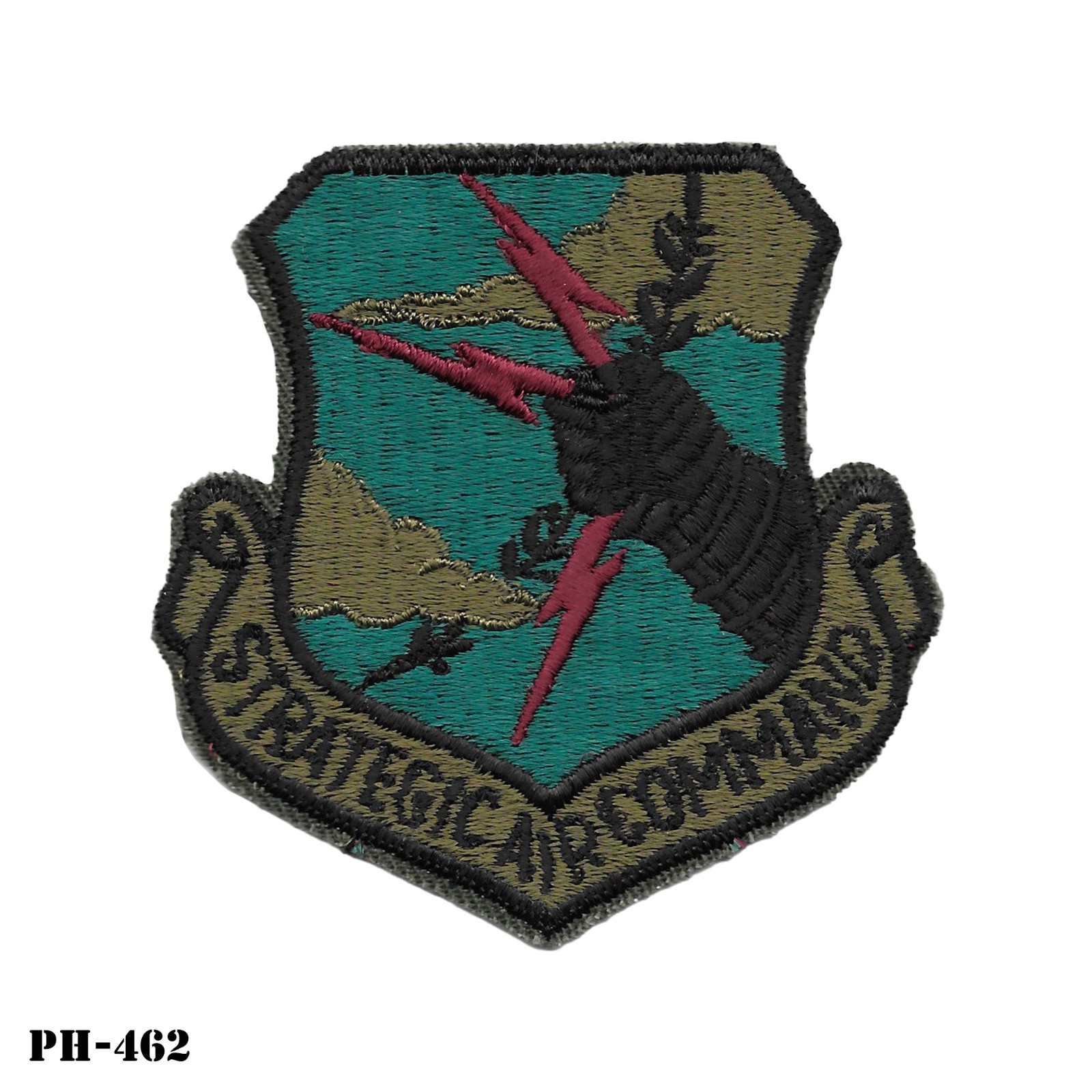 Strategic Air Command ~ SAC ~ US Air Force USAF ~ Vintage Subdued Patch ~ NEW
