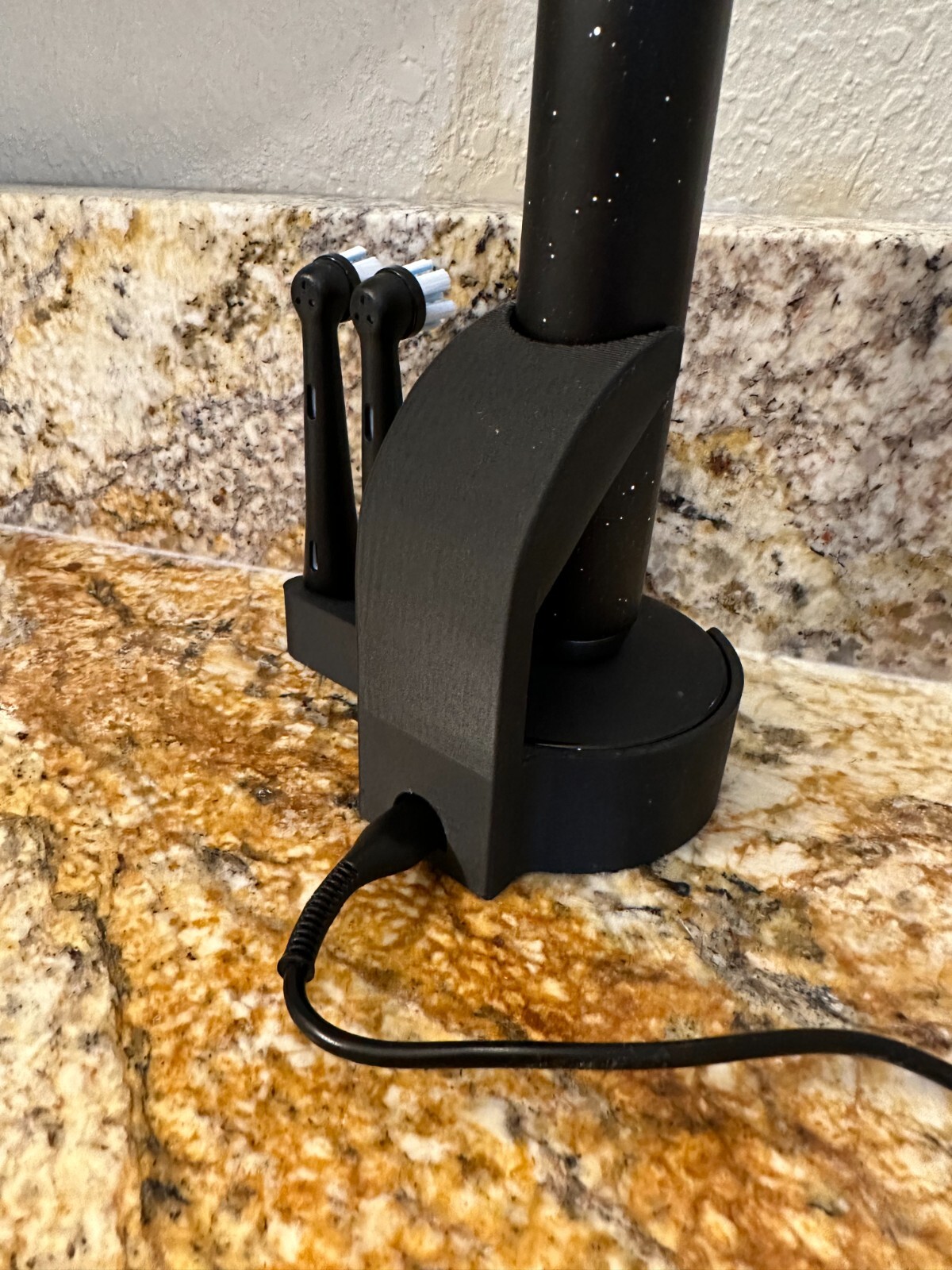 Oral B IO 10 Brush + Head Holder for round base / countertop organizer IO10