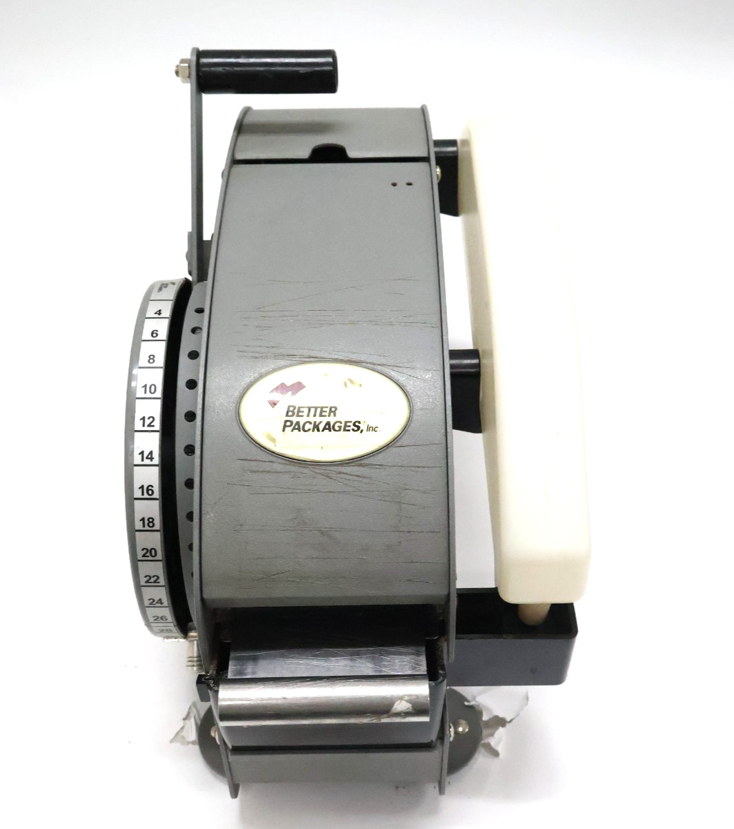 Better Pack 333 Plus Manual Water Activated Gummed Tape Dispenser READ