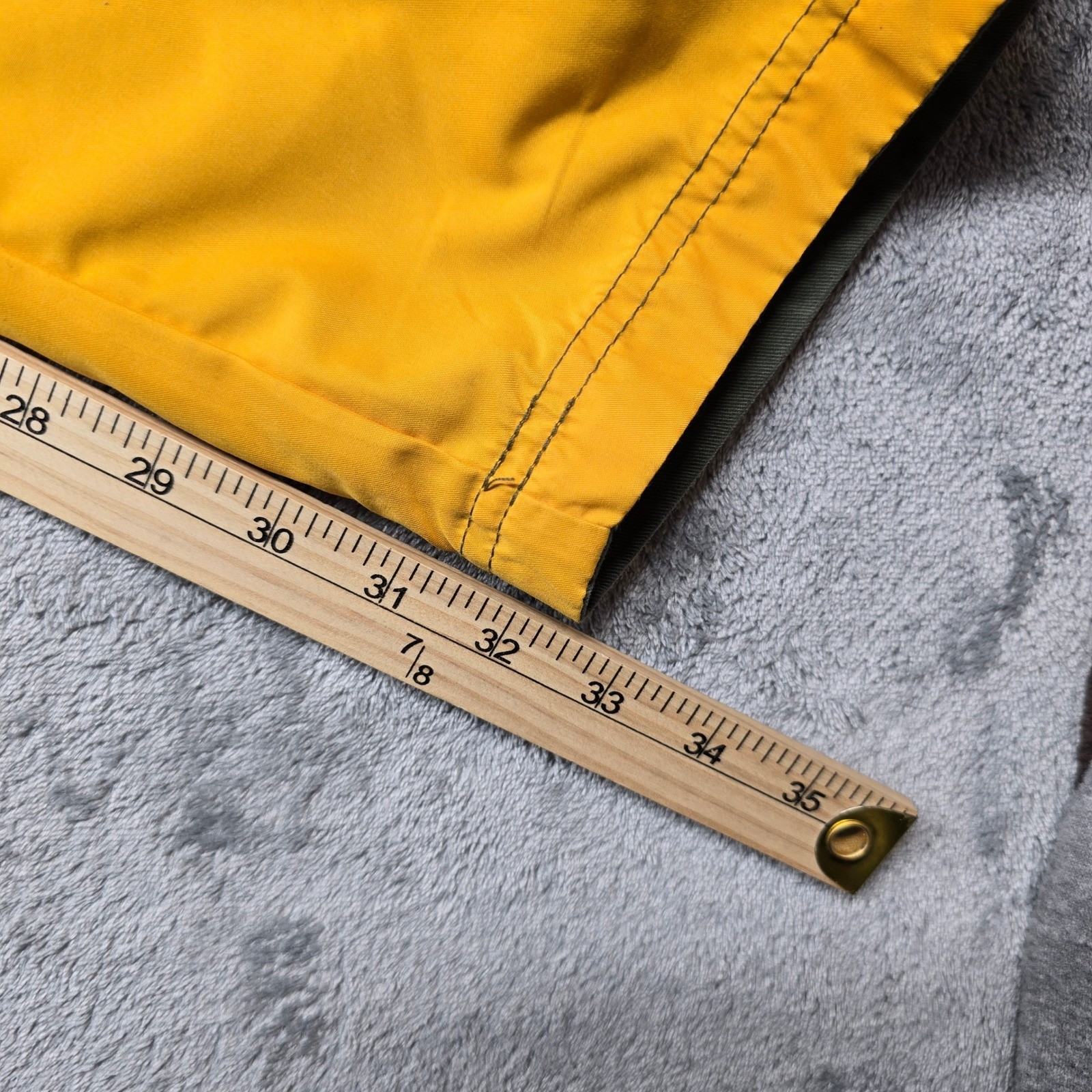 Vintage MACGEAR Reversible Cargo Pants Mens 36x32 Yellow/Green Gothic Skater