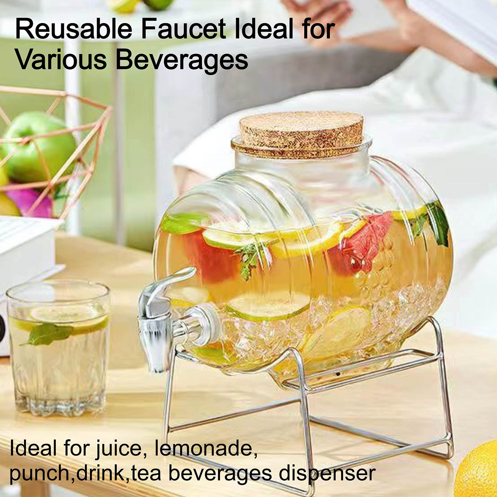 Spigot for Beverage Dispenser,2 Pack Beverage Dispenser Replacement Beverage ...