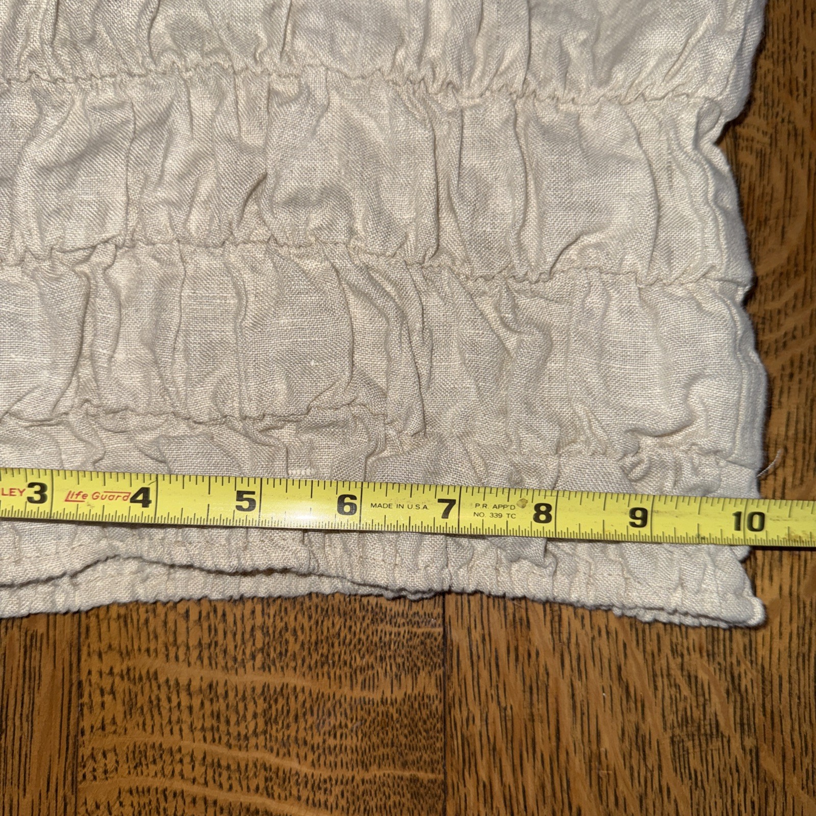 Bodil 100% Linen Boho Size Large Women’s Wide Leg Loose Fit gypsy Bloomer Pants