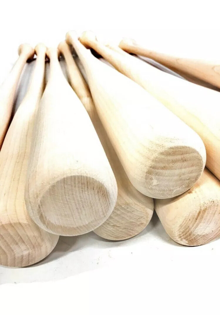 4-GAME READY Wood Blem Baseball Bats (FREE SHIPPING!