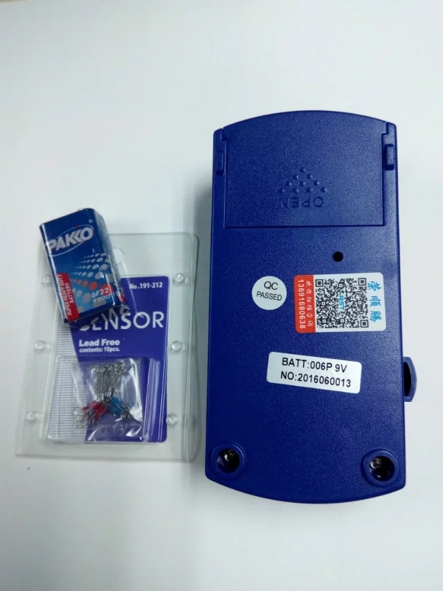 LCD display 9V Welding Soldering Iron Tip Thermometer Temperature Tester Probes