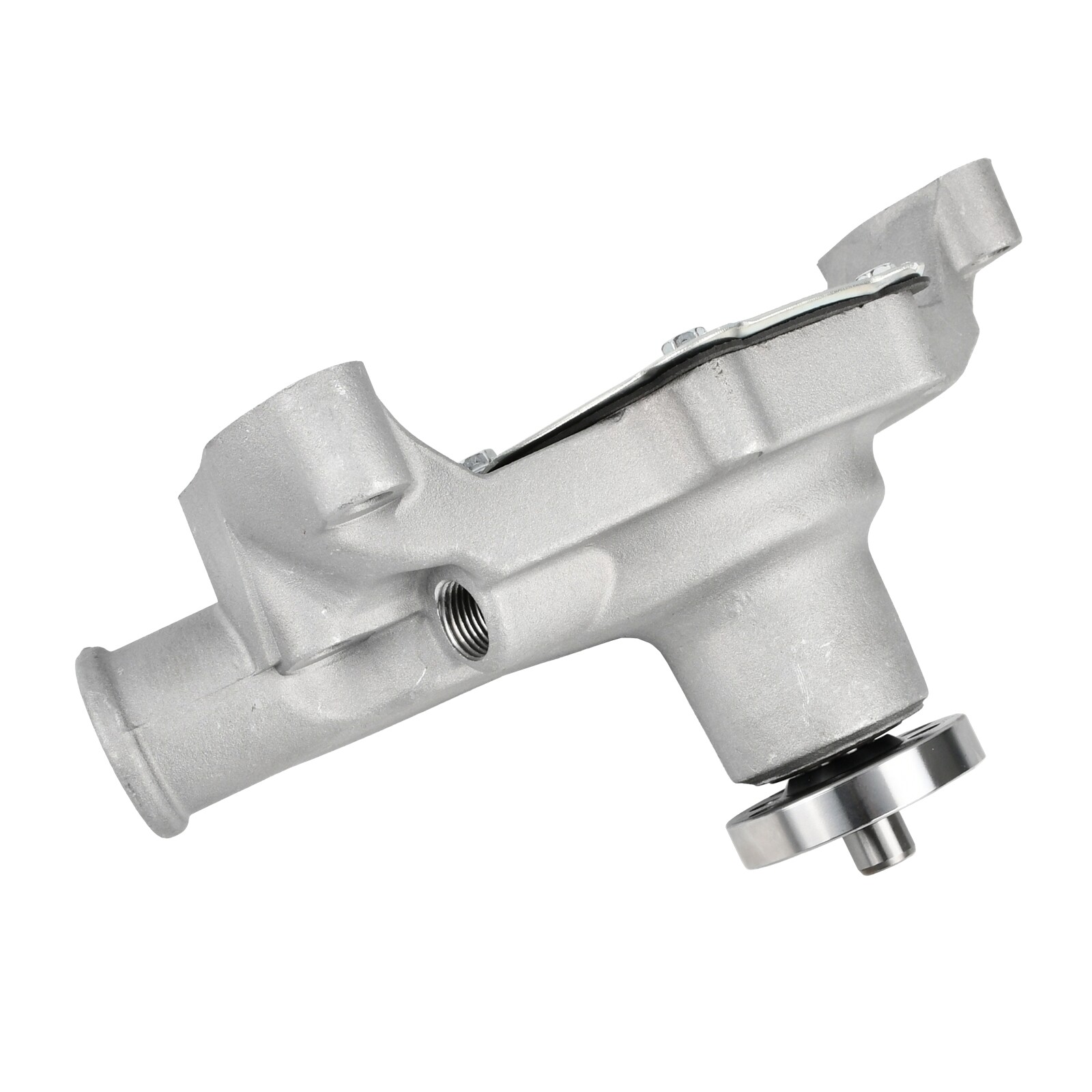 High Volume Satin Short Water Pump For Small Block Chevy SBC 283 305 327 350 400