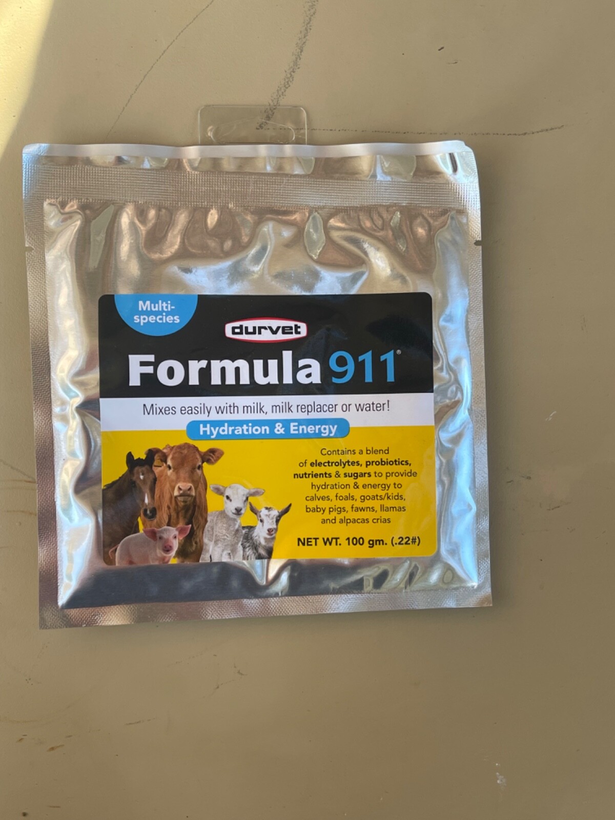 Durvet formula 911 hydration and energy mix