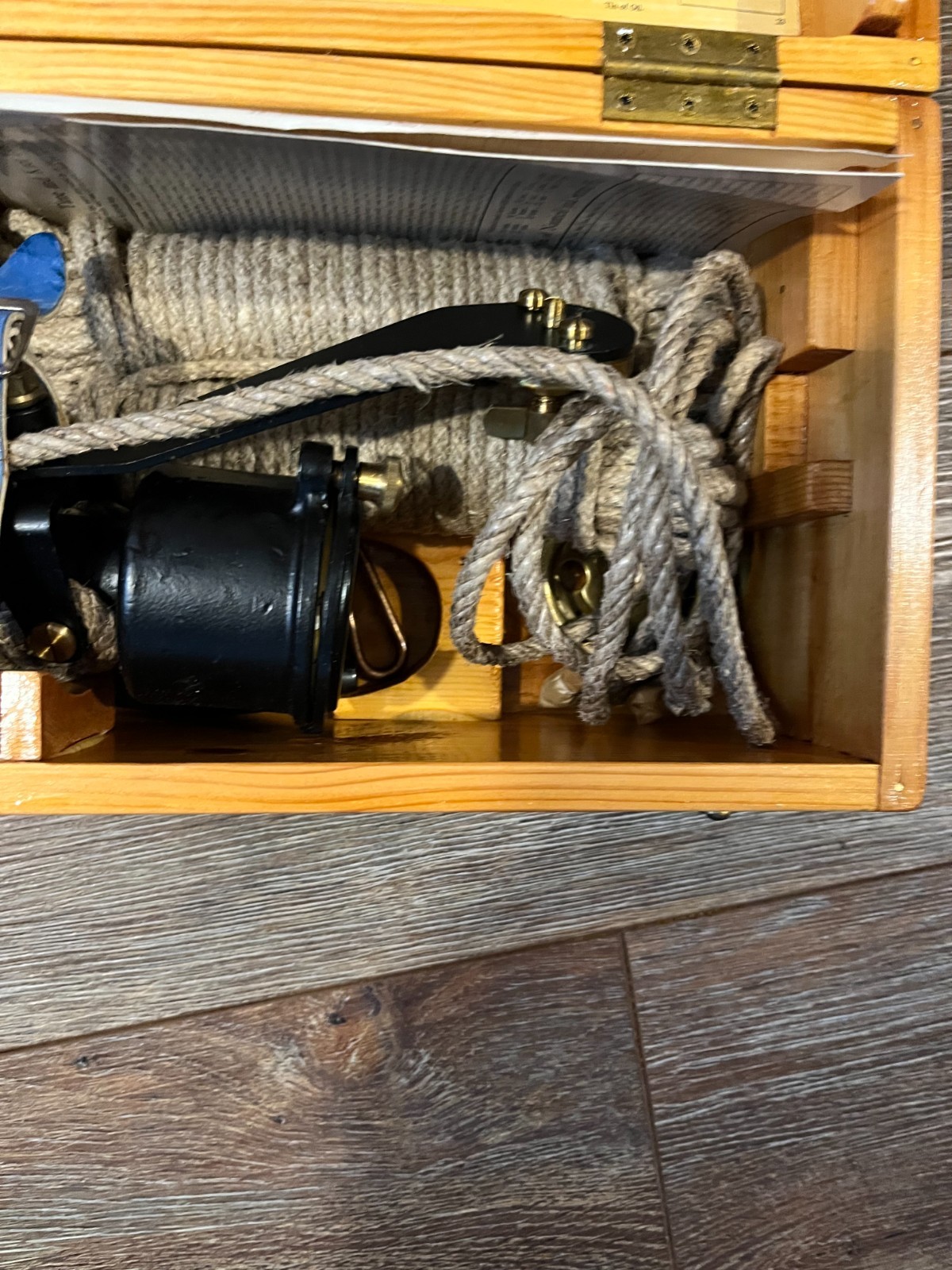 Walkers Excelsior IV Antique Ship-log never used