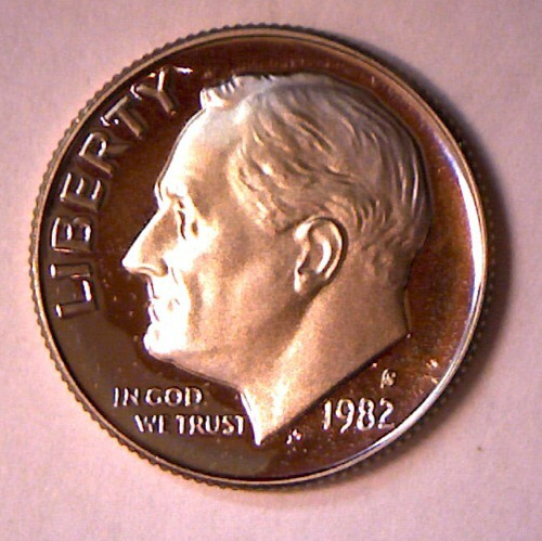 1982 S 10C Proof Roosevelt Dime  - **FREE SHIPPING**