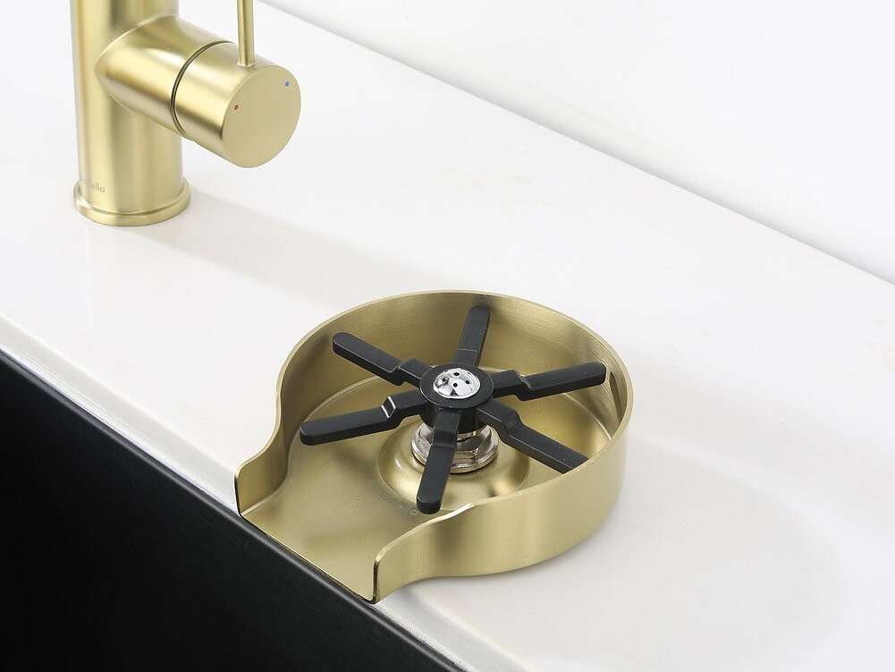 AguaStella Champagne Bronze Stainless Steel Glass Rinser - WHOLESALE Available