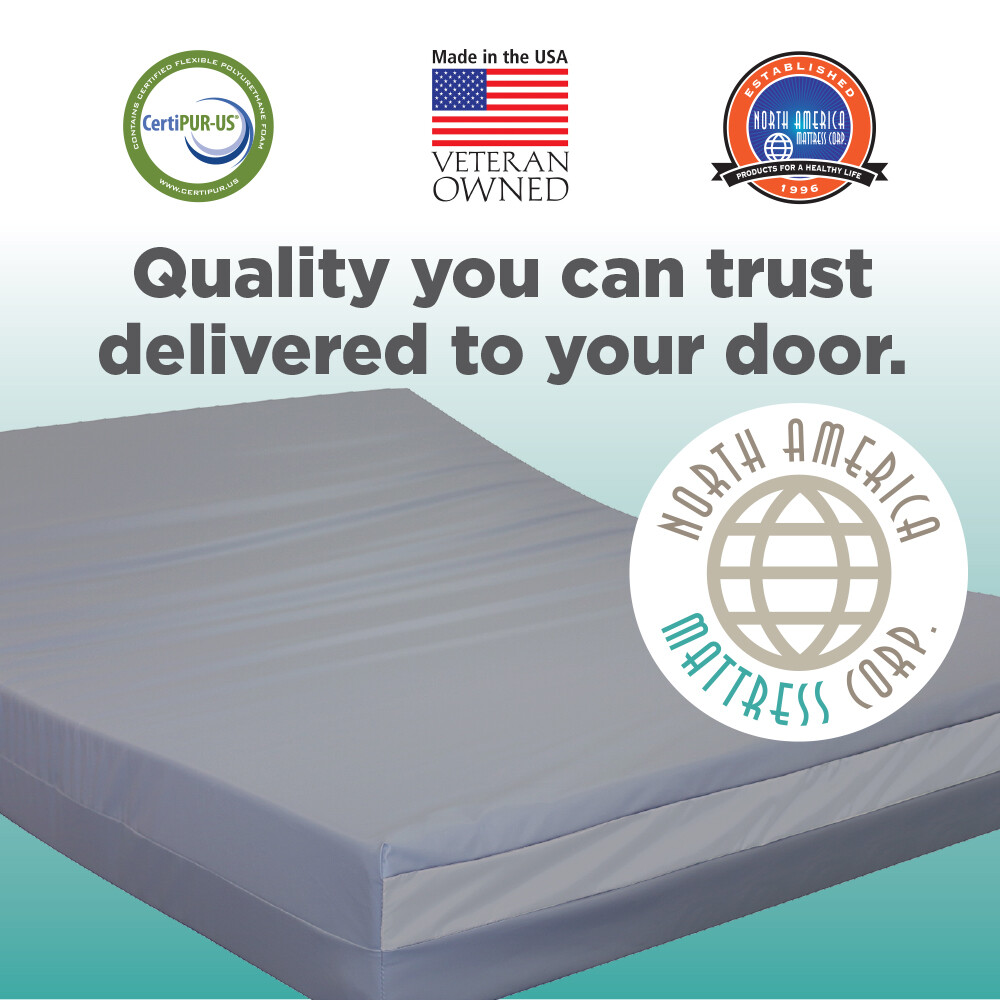 TWIN XL BED-WETTING MATTRESS 80" x 39" x 5"