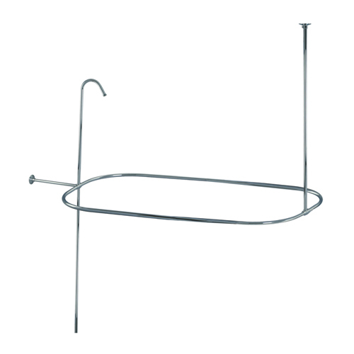 Add A Shower Converter Kit For Clawfoot Tub with Diverter Faucet R2200BR