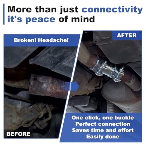 Stainless Steel Exhaust Adapter 2.0” to 2.5”, 2.0” ID to 2.5” ID 2" - 2.5"