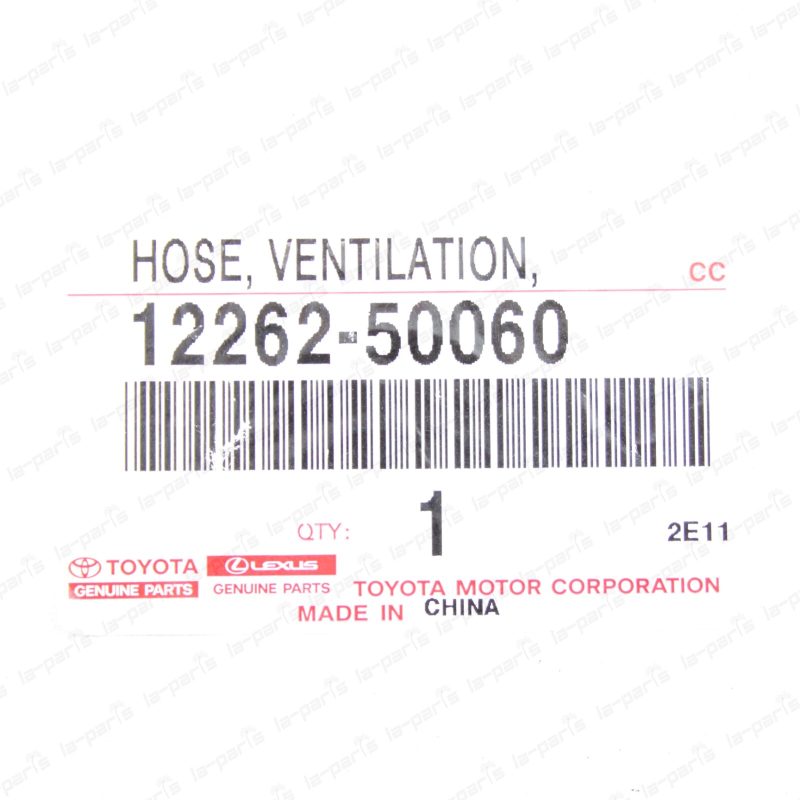 New Genuine Lexus SC430 GS430 LS430 4.3L No.2 Ventilation Hose 12262-50060