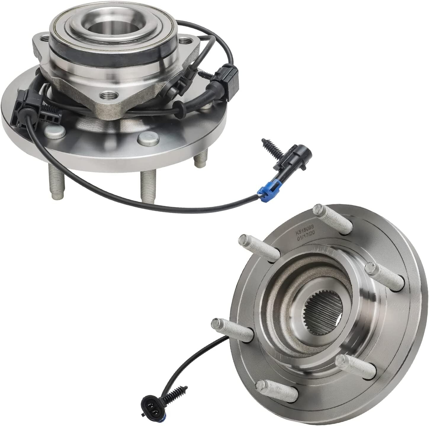 4WD Front CV Axle Shafts Wheel Hub Bearings for 2006 2007 2008 - 2010 Hummer H3