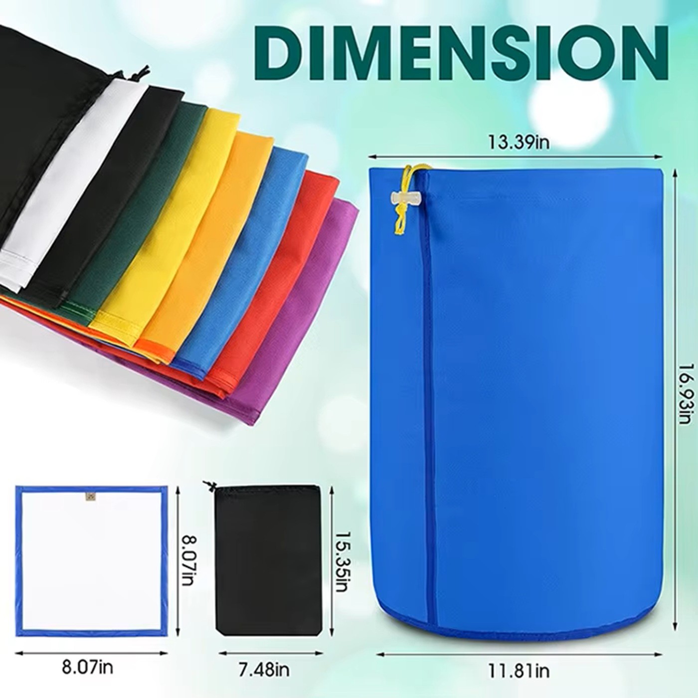 Flower Ice Extraction Bag - 8-Bag 5 GallonMulti-Micron Filter Sets