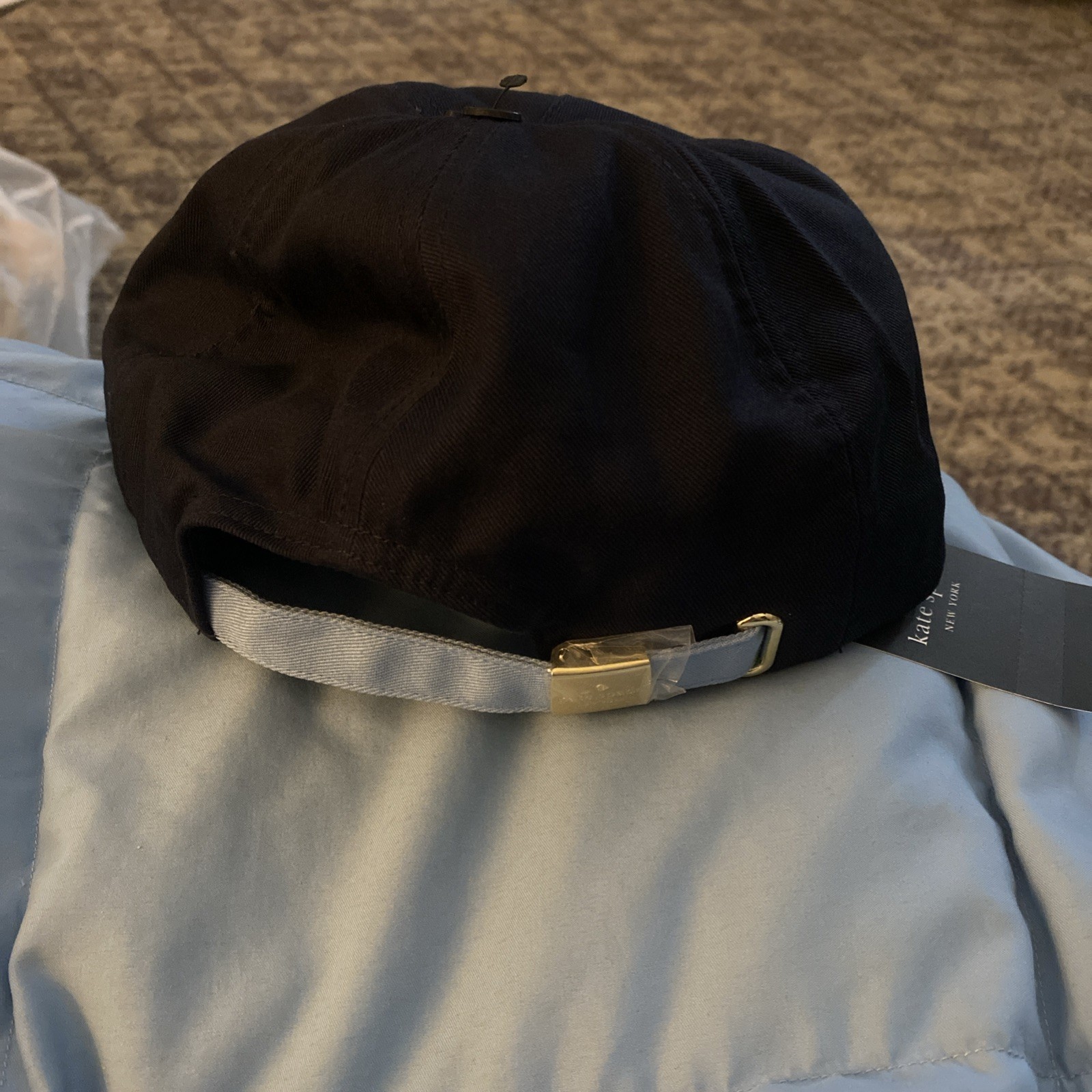 Kate Spade Colorblock Spade Patch Baseball Cap