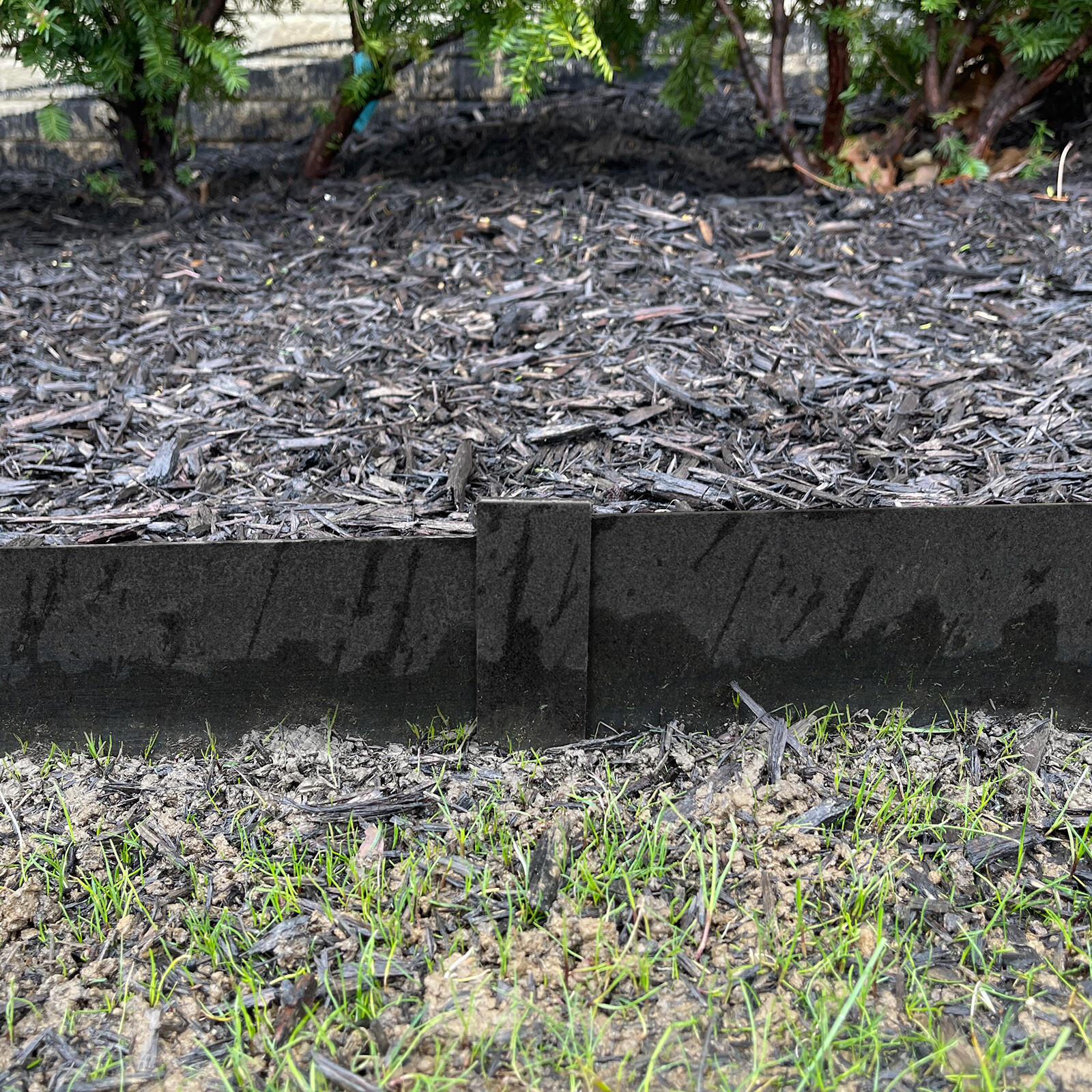 Metal Landscape Edging Borders Kit 6pcsx40x8 Inch Galvanized Steel Lawn Edging