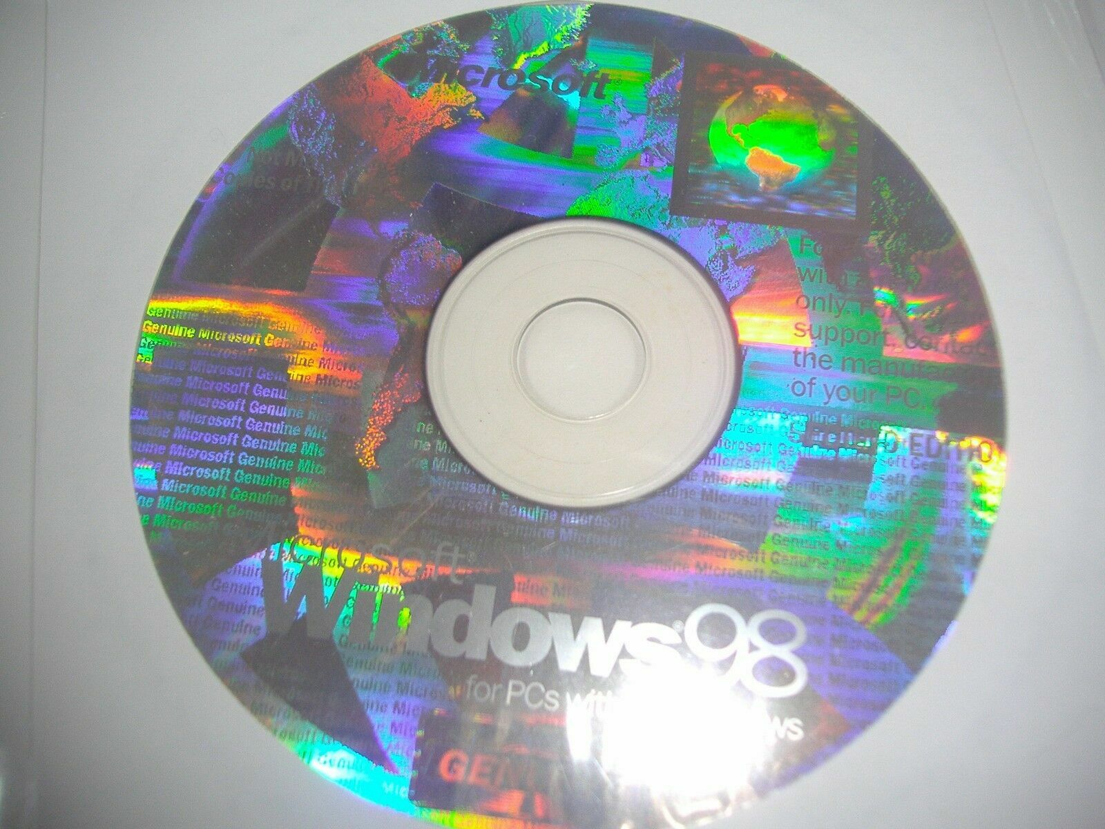 MICROSOFT WINDOWS 98 SECOND EDITION FULL OPERATING SYSTEM WIN 98 SE =NEW=