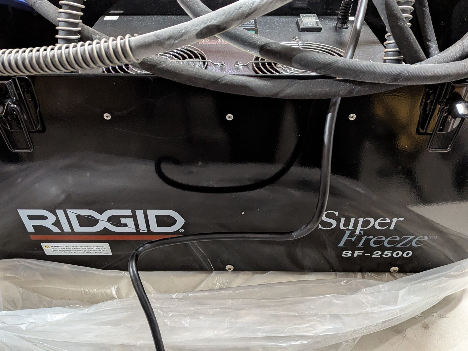 RIDGID 68967 SF-2500 SuperFreeze Pipe Freezing Kit Tested