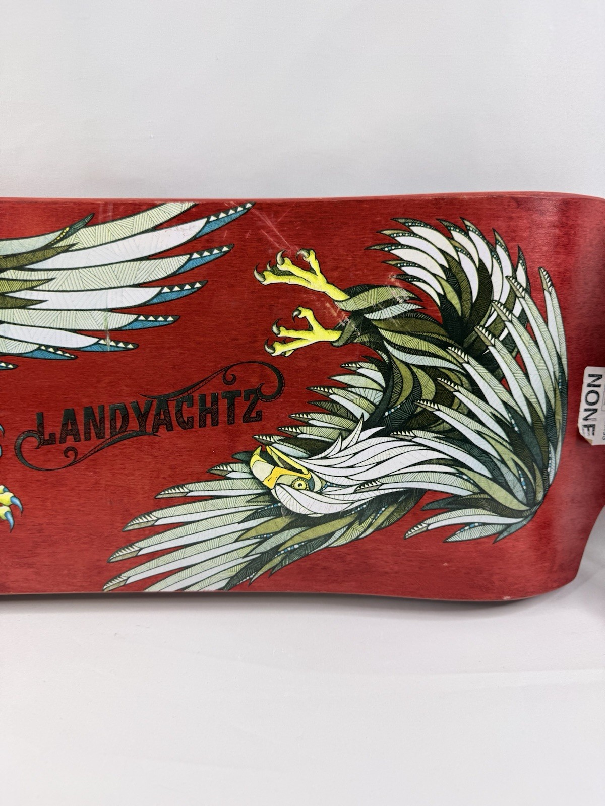 LANDYACHTZ SWITCH 35" EAGLE RED SKATEBOARD COMPLETE-9.5x35/27