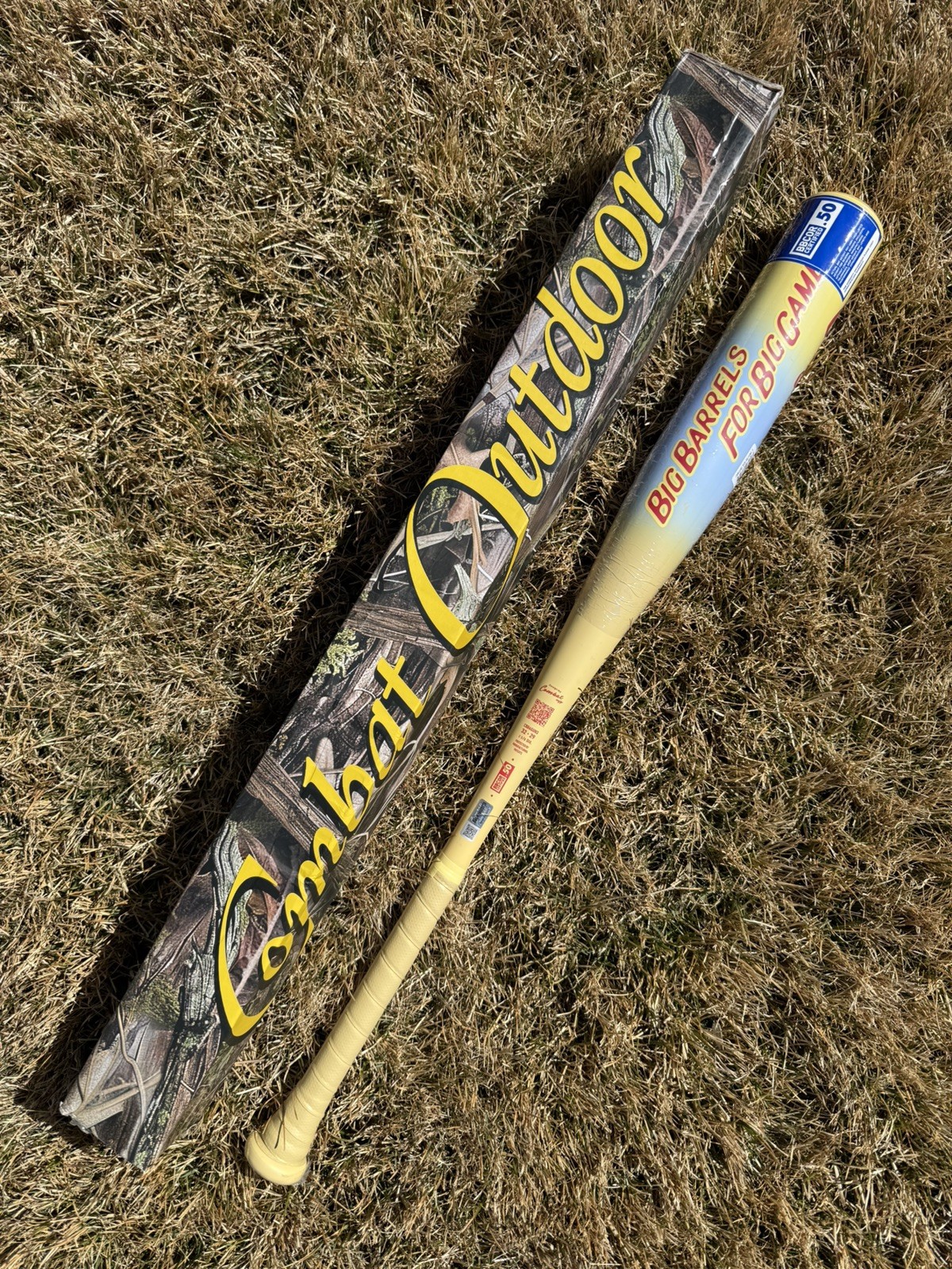 In Hand COMBAT MFG Spec A1 Big Barrels 32/29 BBCOR Baseball Bat CBB6GUN3