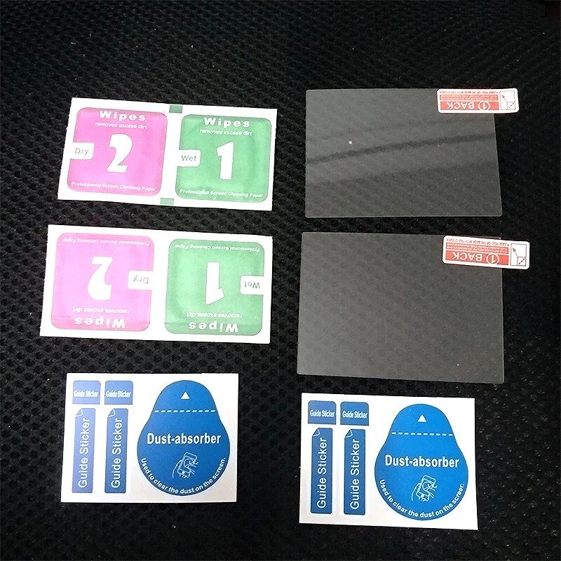 2PCS Sony Alpha A6700 A6300 A6400 A6000 Camera Tempered Glass Screen Protector