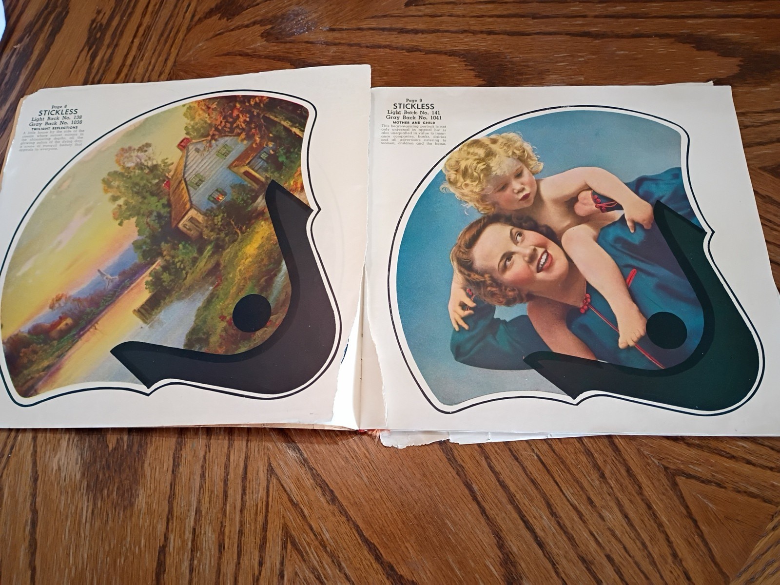 Vintage 1942 Paper Advertising Fans Catalog