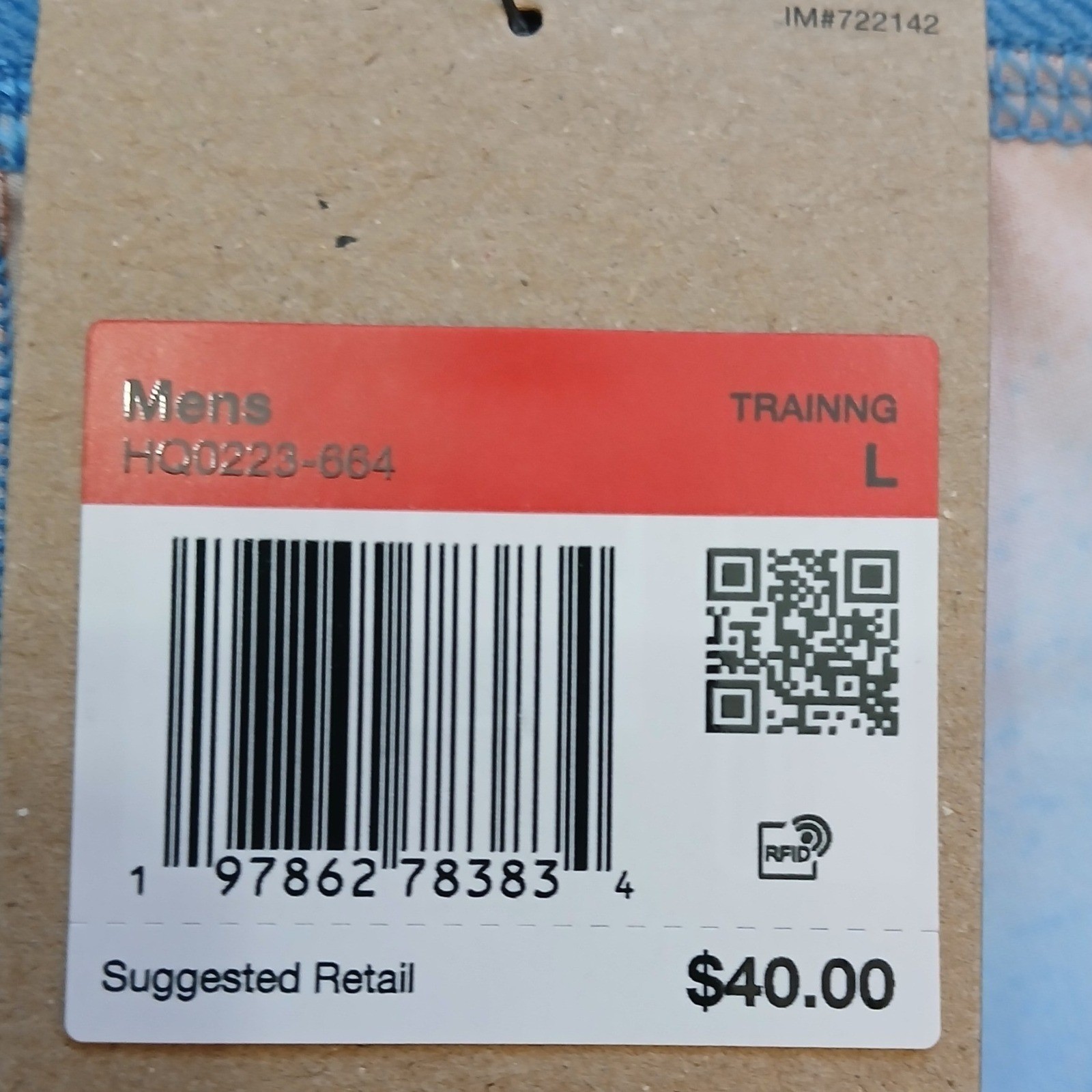 Nike Pro Compression Shorts Mens Large Coral Blue Tight Fit Training Dri Fit *