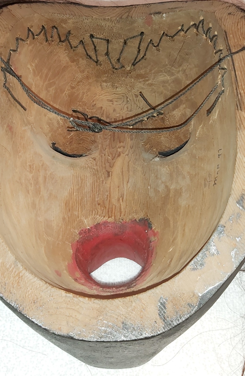 Northwest Coast, Dzunukwa / Tsonokwa vintage mask